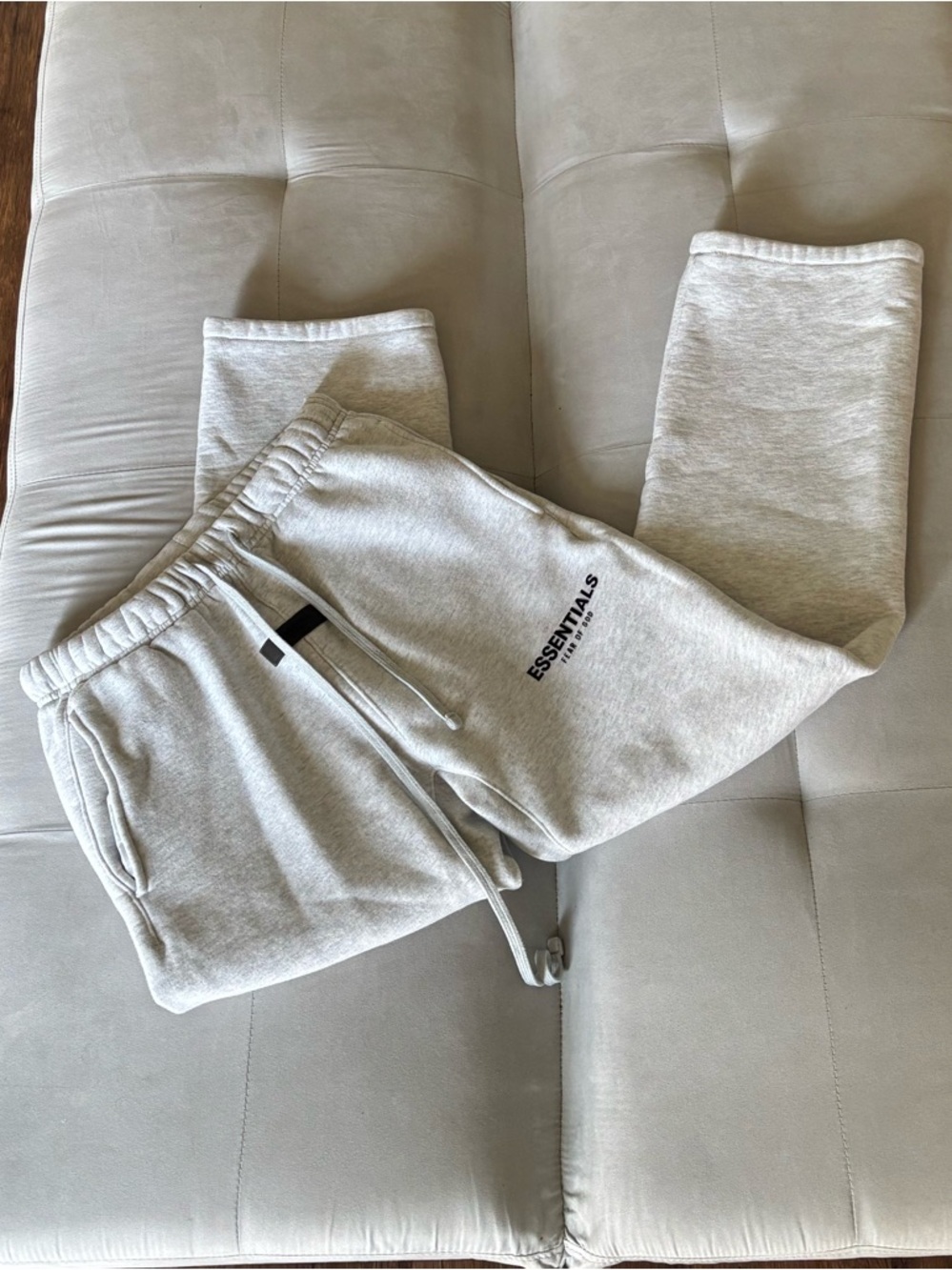 Essentials Fear of God Oatmeal Sweatpants M